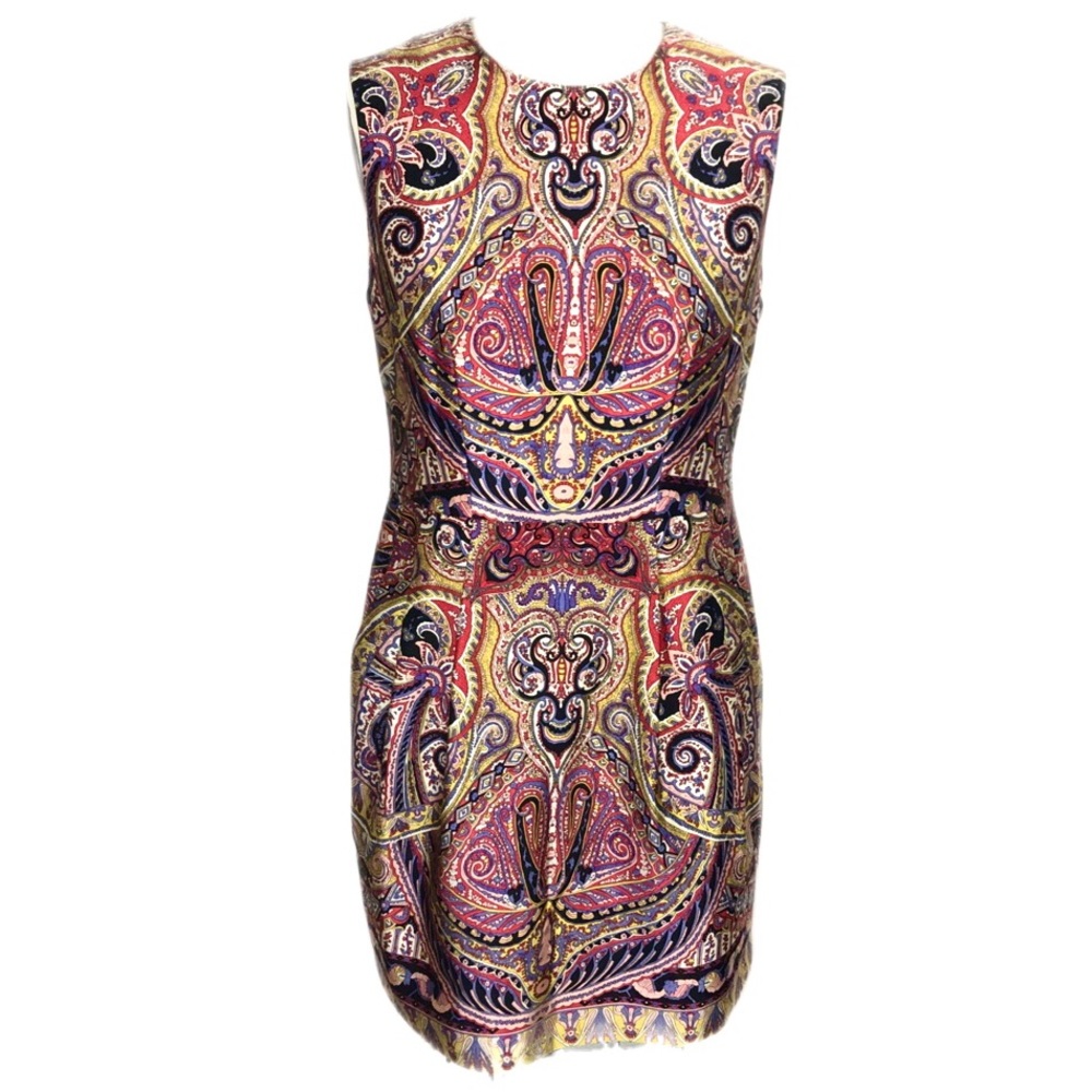 Nanette Lepore silk printed dress with pockets